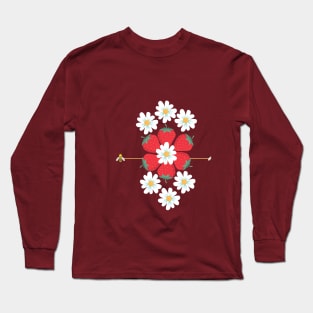 Strawberry and Bees Long Sleeve T-Shirt